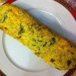 Omeleta de peixe, a receita dos meus pais