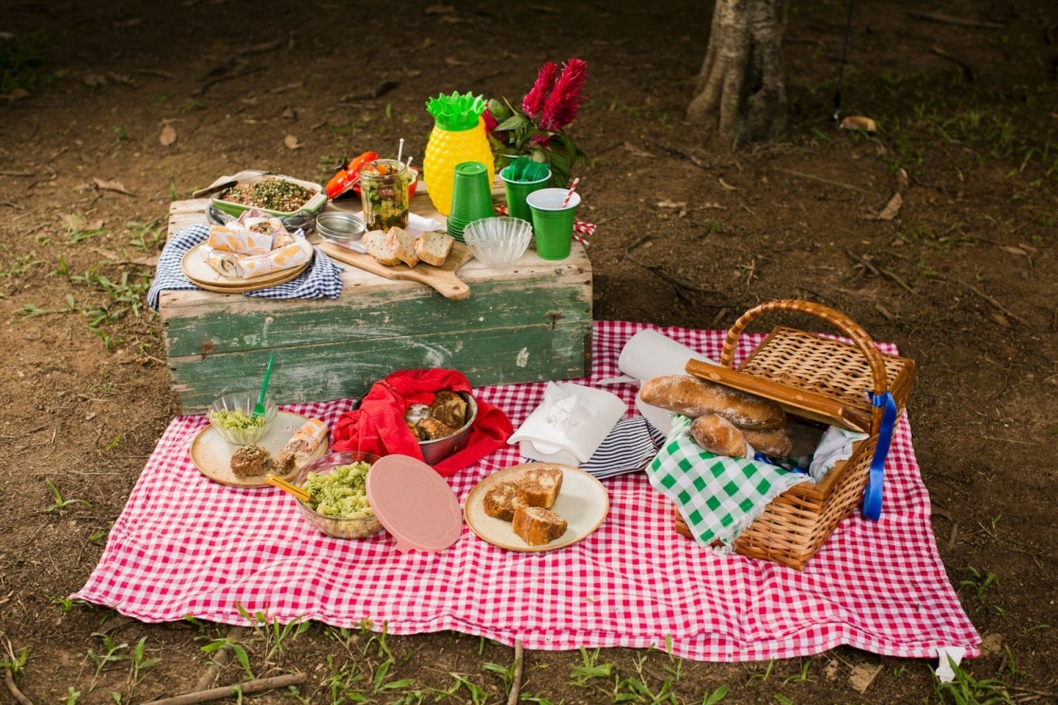 Piquenique, da manta para a mesinha