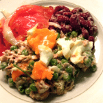 Maionese de atum com ovo
