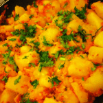 Batatas com pimentão