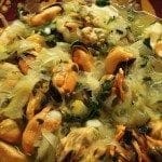 Mexilhão de cebolada