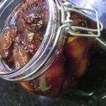 Doce de pêra tinta com erva doce