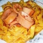 Tagliatelle do mar com lulas