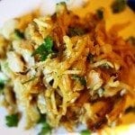 Bacalhau à Brás com Vinagre