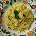 Arroz de frango com caril Light