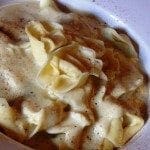 Tortellonis de 4 queijos com molho de Boletus