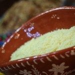 Arroz de manteiga com açafrão