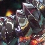 Gelatina de pêssego com vinho tinto (só para adultos)