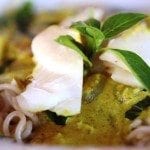 Macarrão Japonês com Bacalhau e molho de Caril