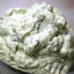 Creme de Requeijão de Ovelha com Coentros