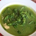 Sopa verde de Grelos