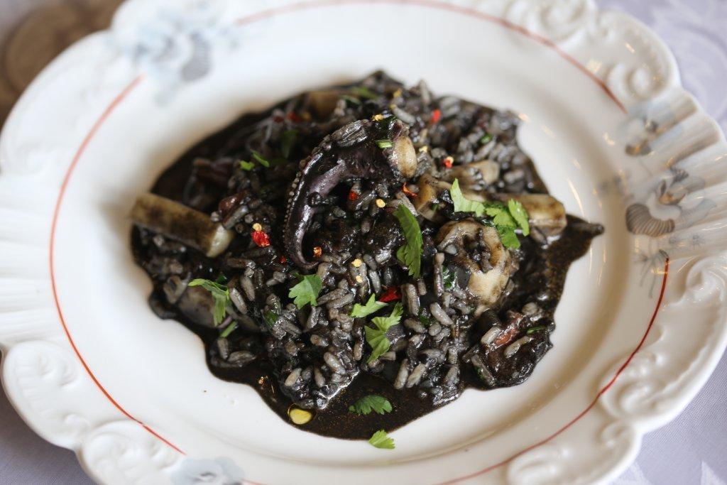 Arroz de chocos com tinta