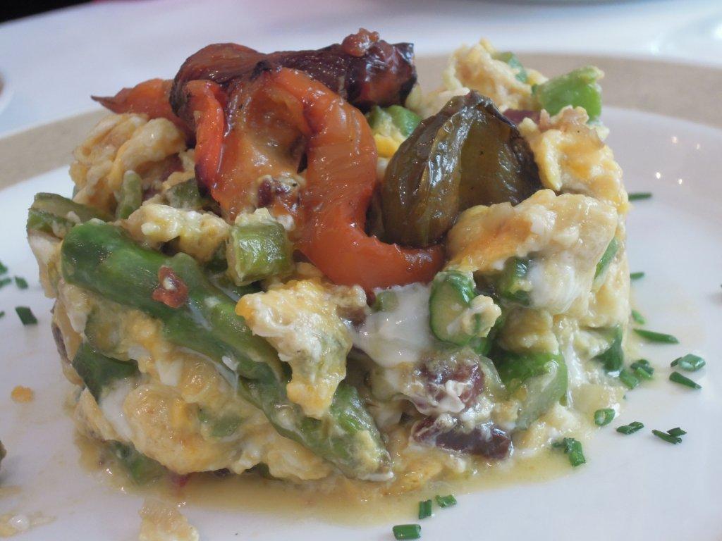 Revueltos de Espargos - Restaurante El Figon de Eustaquio em Cáceres