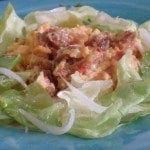 Ovos mexidos com broa e pimentão (1ª versão)