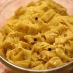 Fettuccine com pimenta preta