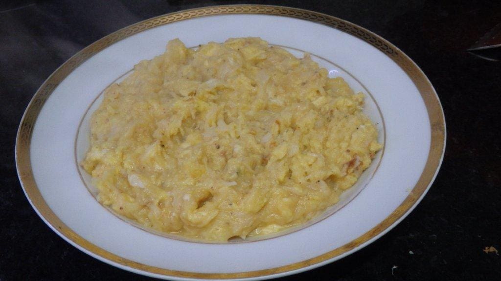 Bacalhau à Zé do Pipo Desconstruído