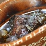 Lombo de porco assado com vinhão
