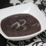 Sopa de feijão preto