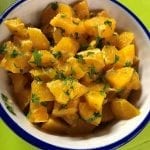Laranja com hortelã