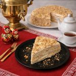 Bolo Napoleão, o mil folhas russo