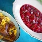Cogumelos com Ovos e Sementes de Salsa