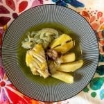 Bacalhau e Batatas Cozidos no Azeite