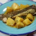 Raia Assada no Forno