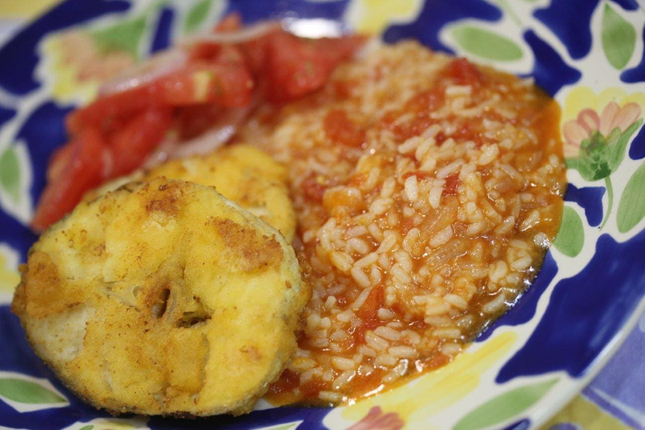 Pescada frita
