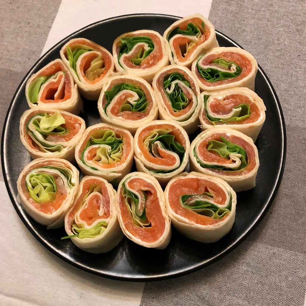 Sushi de Trigo com Salmão
