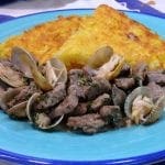 Pica-Pau com Ameijoas à Bulhão Pato