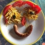 Salsichas congeladas feitas na hora