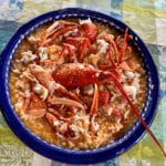 Arroz de lavagante e gambas malandrinho