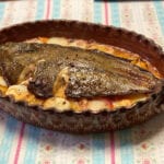 Linguado assado no forno com limão