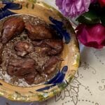 Frango de vinho tinto ou cabidela fingida