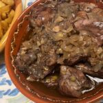 Coelho frito à caçador