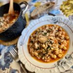 Arroz de bacalhau com grão