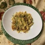 Empadão de carne com massa de macarrão