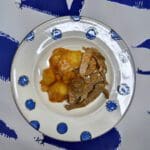Pica-Pau de Porco com Batatas e Molho Especial